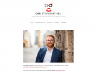 christophmathieu.wordpress.com Webseite Vorschau