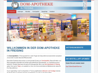 dom-apotheke-freising.de Webseite Vorschau