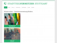 stadtteilvernetzer-stuttgart.de Webseite Vorschau