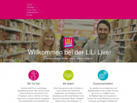 lili-live.de Webseite Vorschau