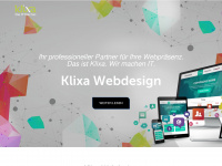 klixa-web.ch Webseite Vorschau