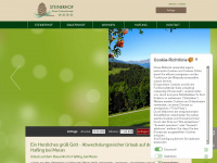 steinerhofhafling.it Webseite Vorschau
