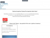 lightbox-academy.at Webseite Vorschau