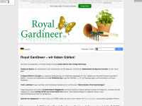 royal-gardineer.de Webseite Vorschau