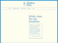markusbutz.de Webseite Vorschau