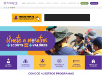 scoutsecuador.org Webseite Vorschau