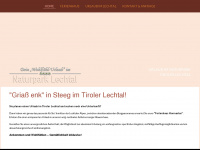 lechtal.info Webseite Vorschau