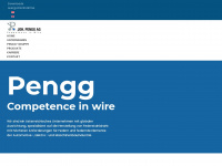 wire-pengg.com Webseite Vorschau