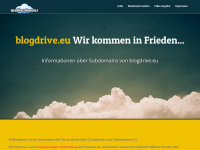 blogdrive.eu Webseite Vorschau