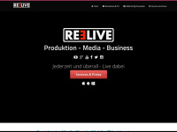 reelive.de Webseite Vorschau