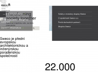 sweco.cz Webseite Vorschau