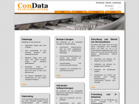con-data.net Webseite Vorschau
