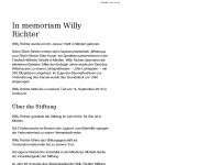 willy-richter-stiftung.de Webseite Vorschau