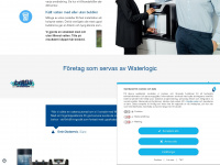 waterlogic.se Webseite Vorschau