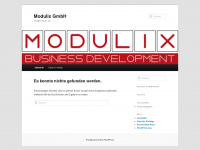 modulix.biz Webseite Vorschau