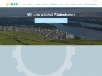 wtf-ruedesheim.de Webseite Vorschau