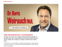 boris-weirauch.de Webseite Vorschau