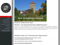hgv-babenhausen.de Webseite Vorschau