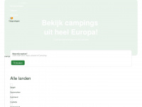 campings.nl Webseite Vorschau