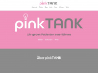 pink-tank.ch Webseite Vorschau