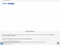effect-change.com Webseite Vorschau