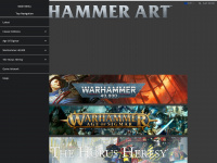 warhammerart.com Webseite Vorschau