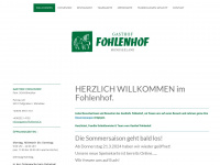 gasthof-fohlenhof.at Webseite Vorschau