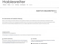 hablesreiter.com Webseite Vorschau