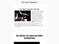 klavierlernen.eu Webseite Vorschau