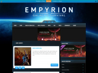 empyriongame.com Webseite Vorschau