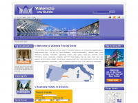 valencia-cityguide.com Webseite Vorschau