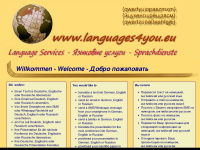 languages4you.eu Webseite Vorschau