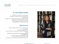nahlah-saimeh.de Webseite Vorschau