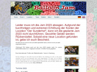 balloon-jam-hamburg.com Webseite Vorschau