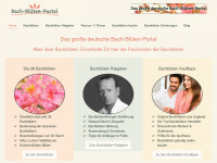 bach-blueten-portal.de Webseite Vorschau