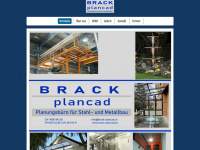 brack-plancad.ch Webseite Vorschau
