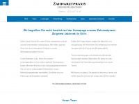 zahnarzt-jablonski.de Webseite Vorschau