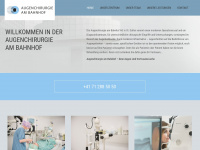 augenchirurgie-am-bahnhof.ch Webseite Vorschau