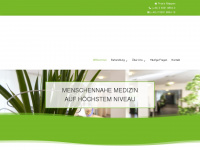 strahlentherapie-meppen.de Webseite Vorschau