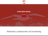 streuber-segel.com Webseite Vorschau
