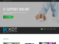 kdt-solutions.ch Webseite Vorschau