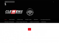 clemens-motorsport.info Webseite Vorschau