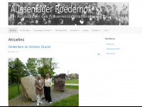 aussenlager-roederhof.de Webseite Vorschau