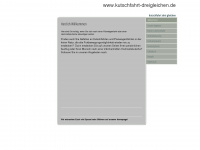 kutschfahrt-dreigleichen.de Webseite Vorschau
