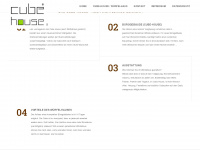 cube-house.de Webseite Vorschau