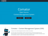 comator.org Webseite Vorschau