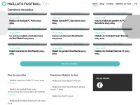 maillots-football.com Webseite Vorschau