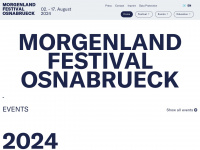 morgenland-festival.com Webseite Vorschau