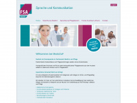 fsa-deutsch-medicdaf.de Webseite Vorschau