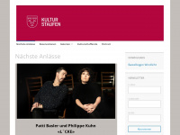 kultur-staufen.ch Webseite Vorschau